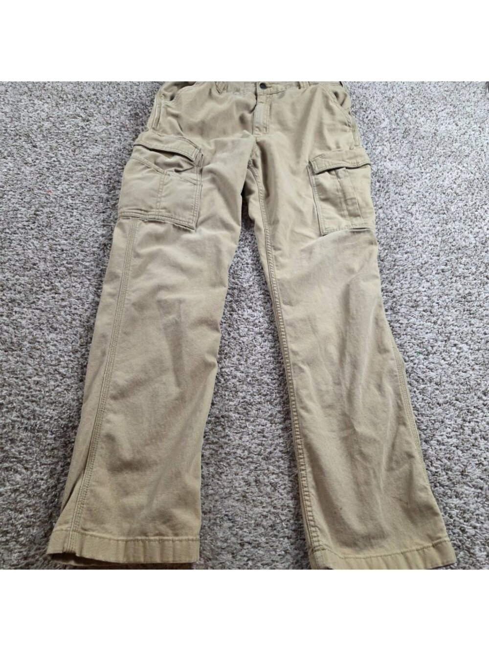 Carhartt Pants Mens 33x34 Cargo Workwear Relaxed Fit Marks*